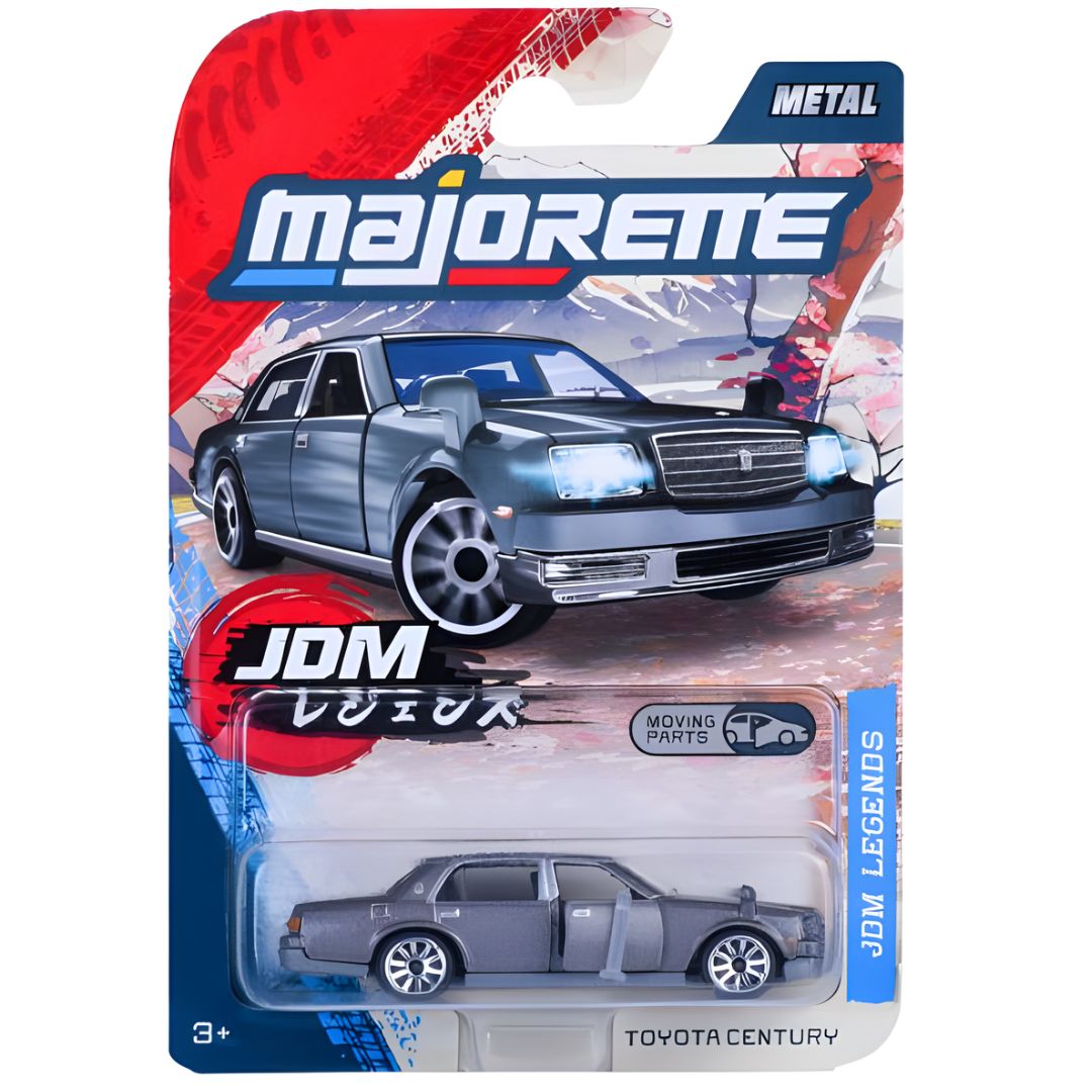 JDM Legends Premium Series - Grey Toyota Century 1:64 Scale Die-Cast Car By Majorette -Majorette - India - www.superherotoystore.com