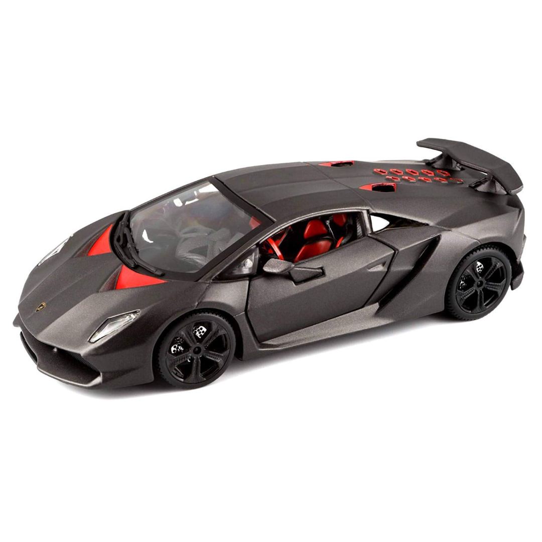 Lamborghini Sesto Elemento Hard Top Black 1:24 Scale Diecast Model By Motormax -Motormax - India - www.superherotoystore.com