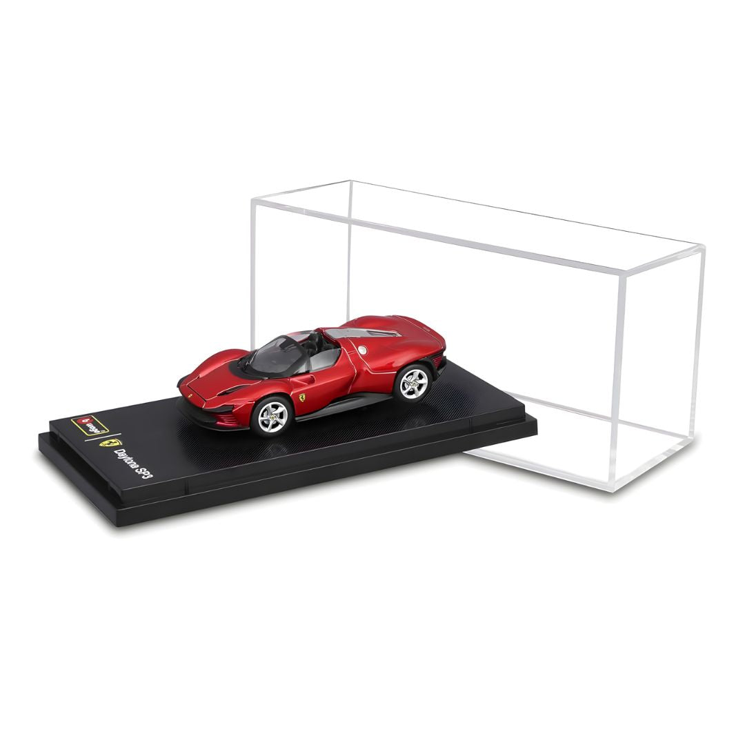 Red Ferrari Daytona SP3 (Hard Case) 1:64 Scale Die-Cast car By Bburago -Bburago - India - www.superherotoystore.com