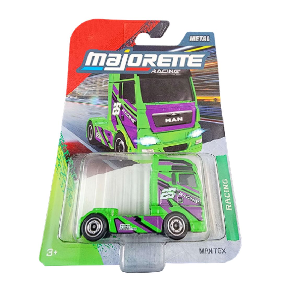 Racing Premium Green MAN TGX Die-Cast Car By Majorette -Majorette - India - www.superherotoystore.com