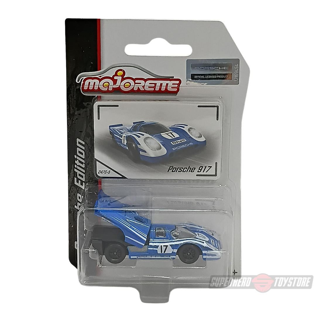 Blue Porsche 917 1:64 Scale Die-Cast Car By Majorette -Majorette - India - www.superherotoystore.com