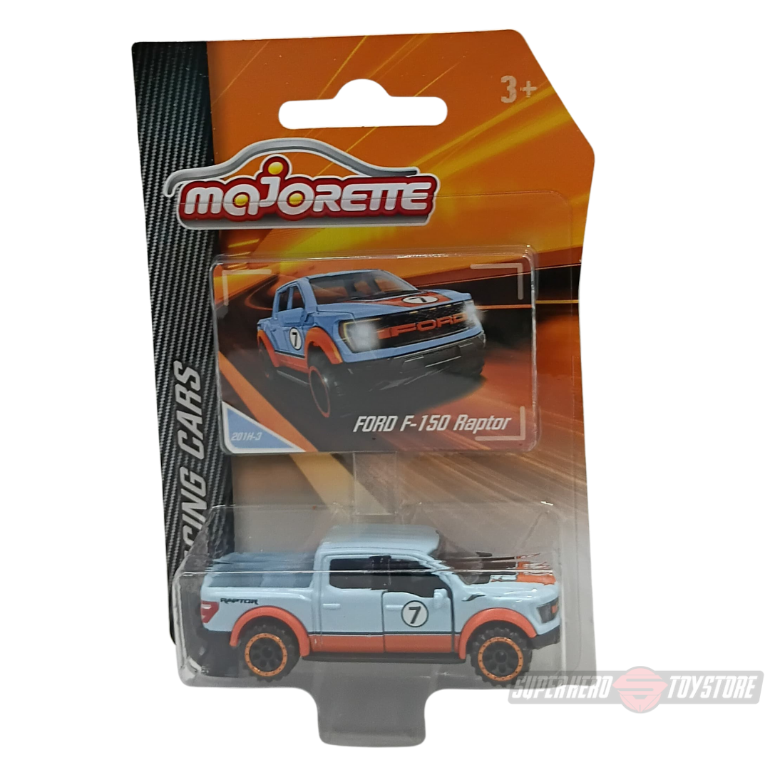 BLUE FORD F-150 RAPTOR 1:64 Scale Die-Cast Car By Majorette -Majorette - India - www.superherotoystore.com