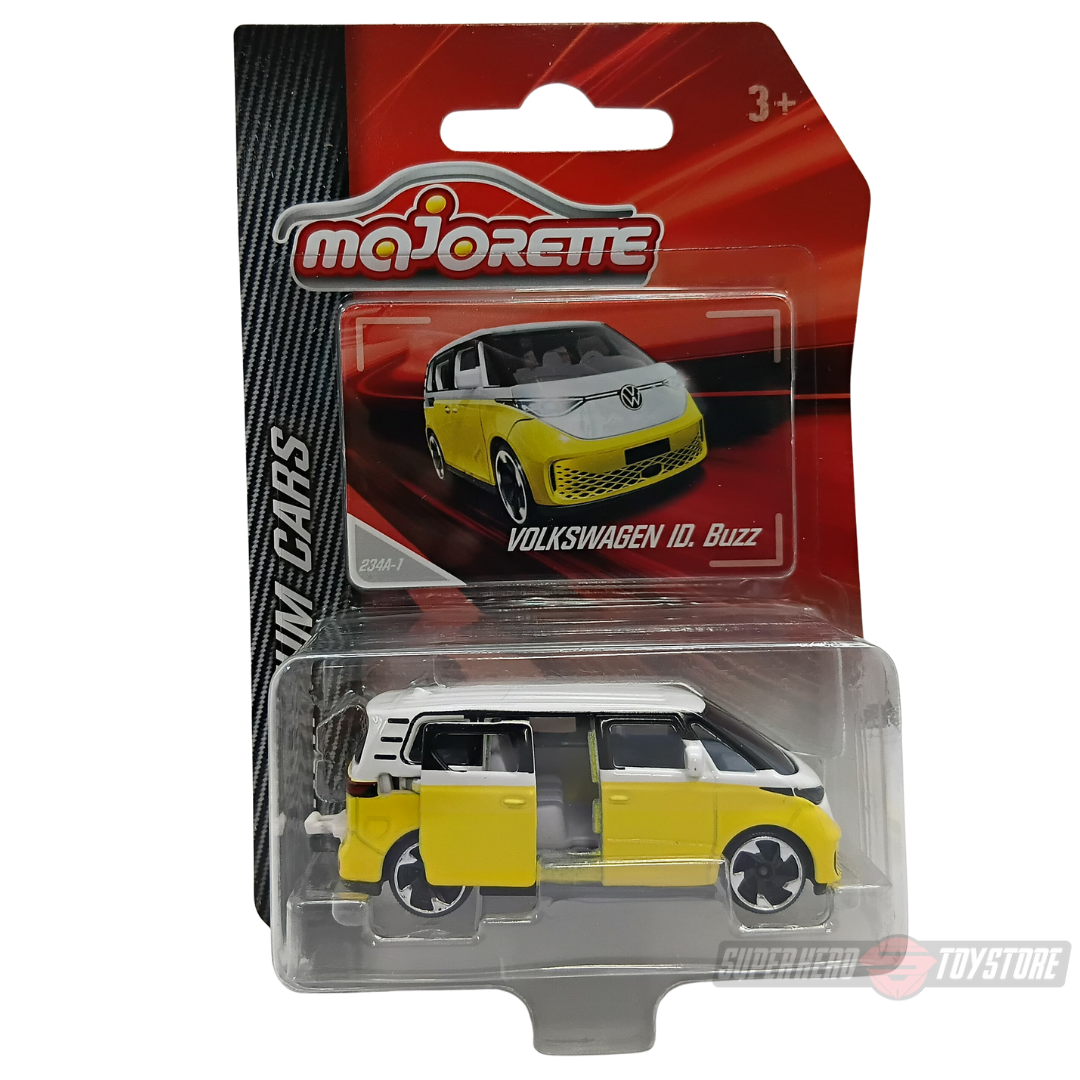 YELLOW VOLKSWAGEN ID BUZZ 1:64 Scale Die-Cast Car By Majorette -Majorette - India - www.superherotoystore.com