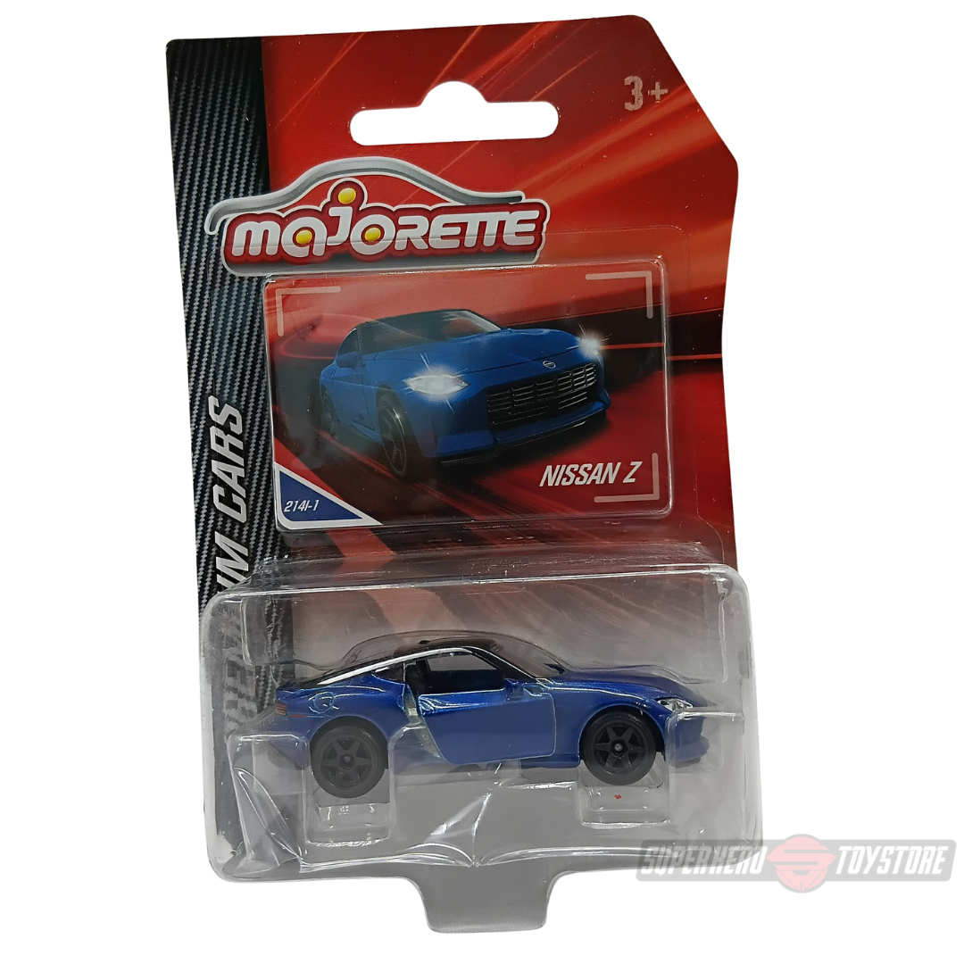 BLUE NISSAN Z 1:64 Scale Die-Cast Car By Majorette -Majorette - India - www.superherotoystore.com