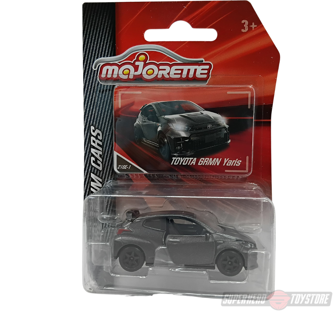 GREY TOYOTA GRMN YARIS 1:64 Scale Die-Cast Car By Majorette -Majorette - India - www.superherotoystore.com