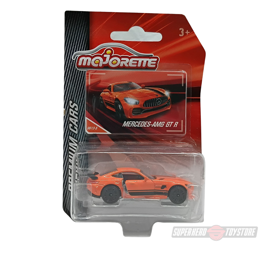 ORANGE MERCEDES-AMT GT R 1:64 Scale Die-Cast Car By Majorette -Majorette - India - www.superherotoystore.com