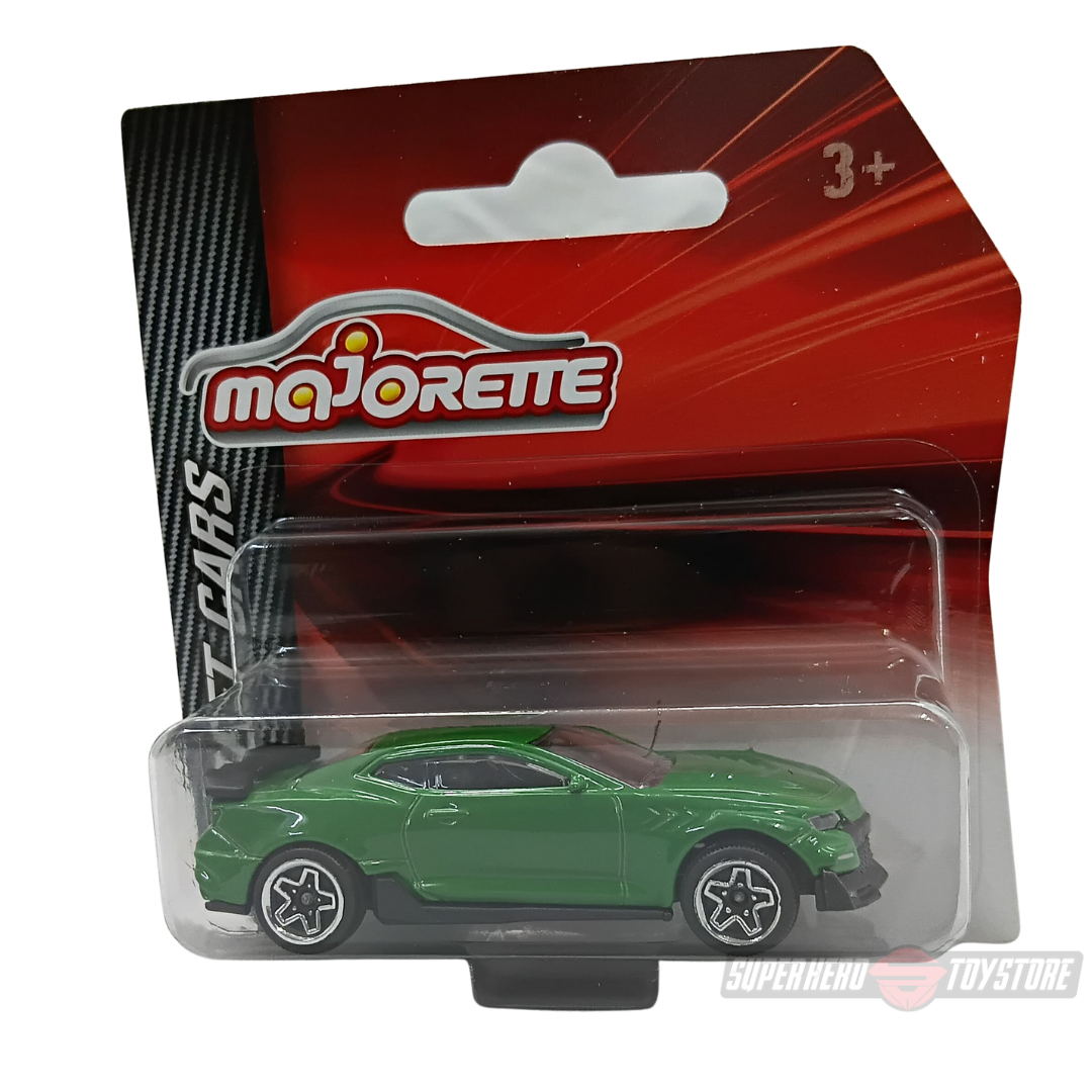 GREEN CHEVROLET CAMARO 1:64 Scale Die-Cast Car By Majorette -Majorette - India - www.superherotoystore.com