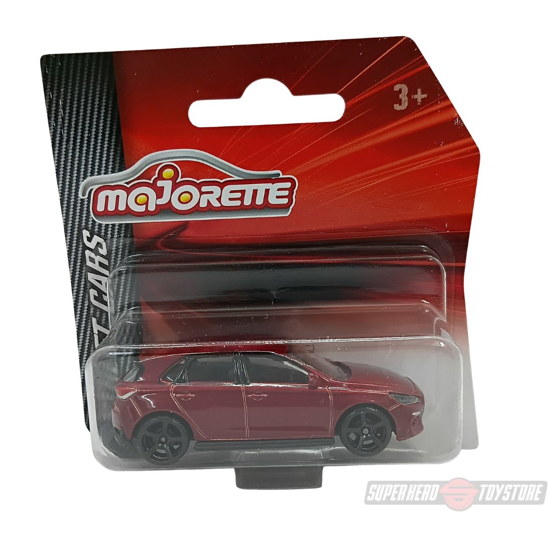 MAROON HYUNDAI I30 1:64 Scale Die-Cast Car By Majorette -Majorette - India - www.superherotoystore.com