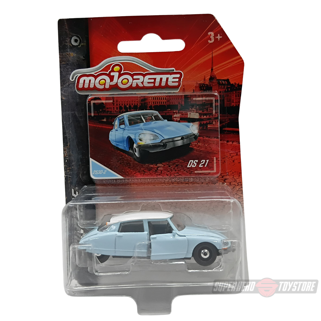 BLUE RENAULT DS 21 1:64 Scale Die-Cast Car By Majorette -Majorette - India - www.superherotoystore.com