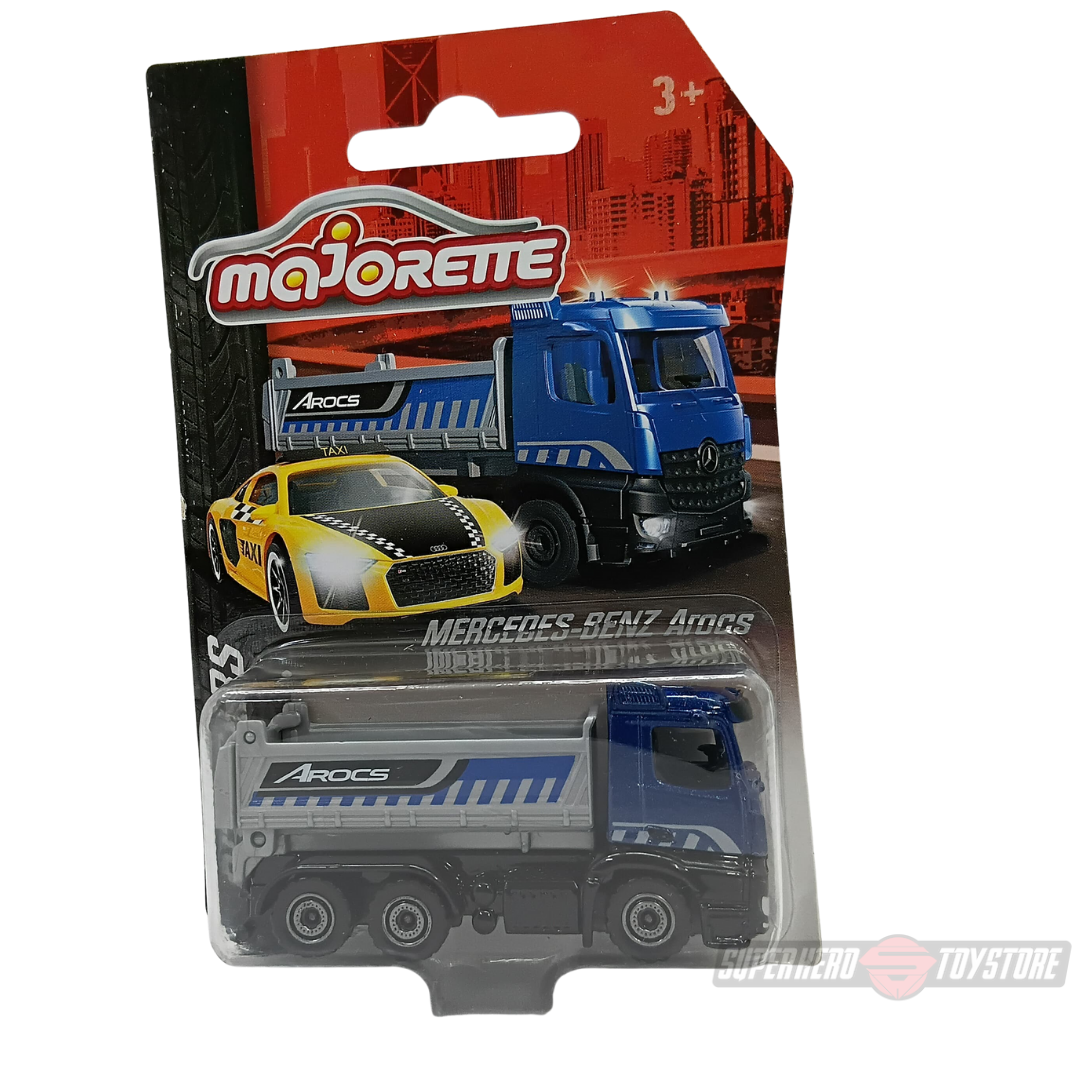 BLUE - GREY MERCEDES-BENZ ARCOS Die-Cast Truck By Majorette -Majorette - India - www.superherotoystore.com