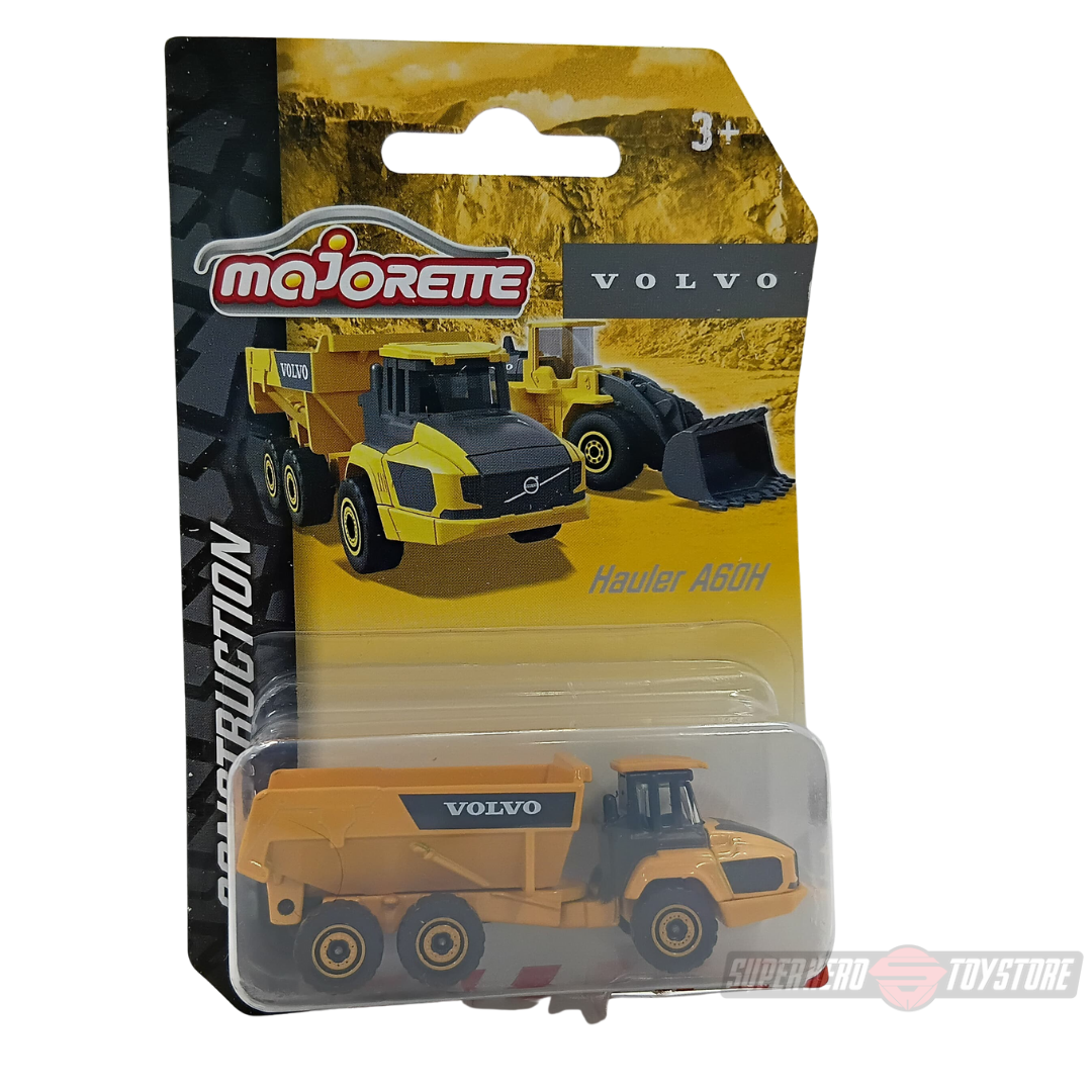 VOLVO CONSTRUCTION EQUIPMENT FMX LOW BED TRAILER Die-Cast Set By Majorette -Majorette - India - www.superherotoystore.com