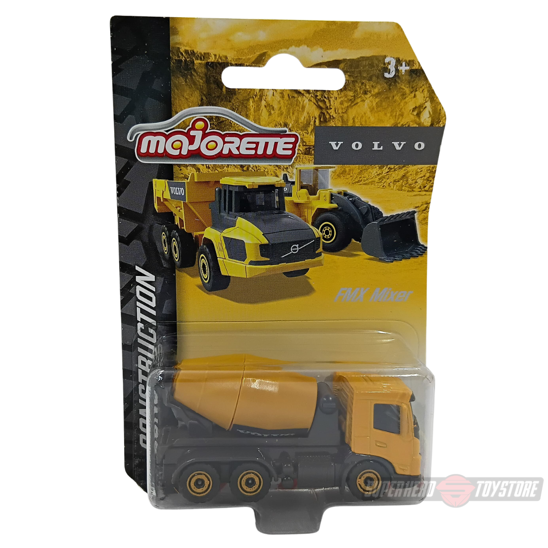 VOLVO CONSTRUCTION EQUIPMENT FMX MIXER Die-Cast Truck By Majorette -Majorette - India - www.superherotoystore.com