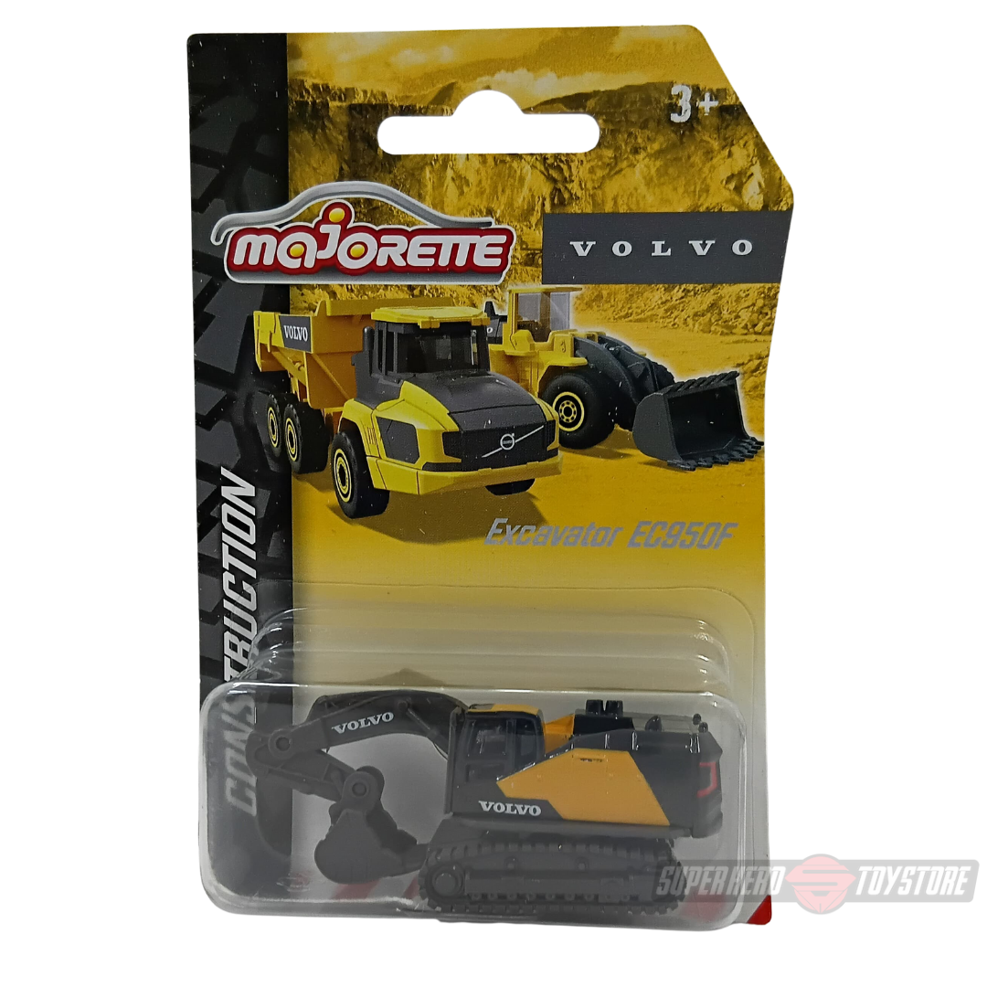VOLVO CONSTRUCTION EQUIPMENT EXCAVATOR EC950F Die-Cast By Majorette -Majorette - India - www.superherotoystore.com