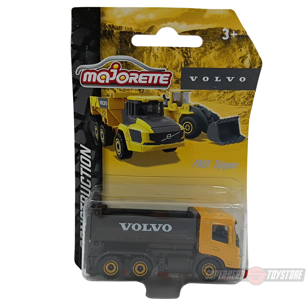 VOLVO CONSTRUCTION EQUIPMENT FMX TIPPER Die-Cast Truck By Majorette -Majorette - India - www.superherotoystore.com