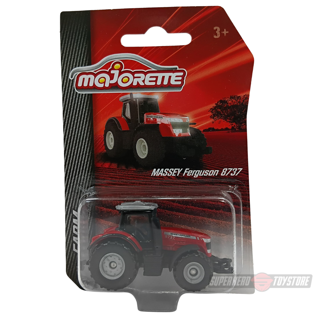 RED MASSEY FERGUSON 8737 Die-Cast TRACTOR By Majorette -Majorette - India - www.superherotoystore.com