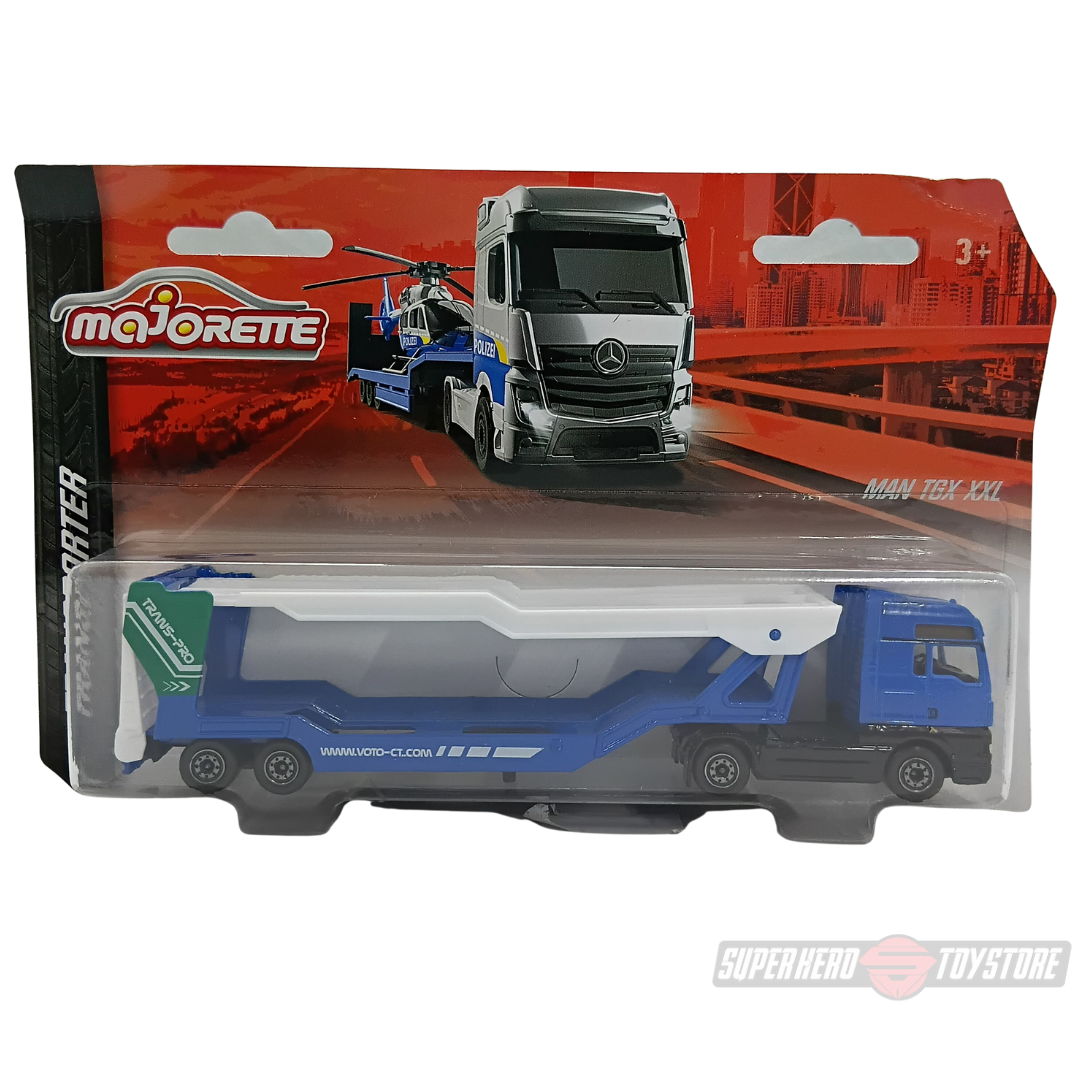 BLUE MAN TGX XXL Die-Cast Truck By Majorette -Majorette - India - www.superherotoystore.com