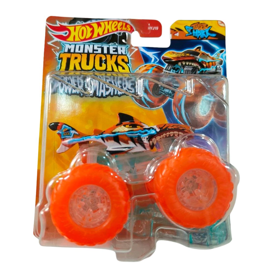 Power Smashers Tiger Shark Monster Truck By Hot Wheels