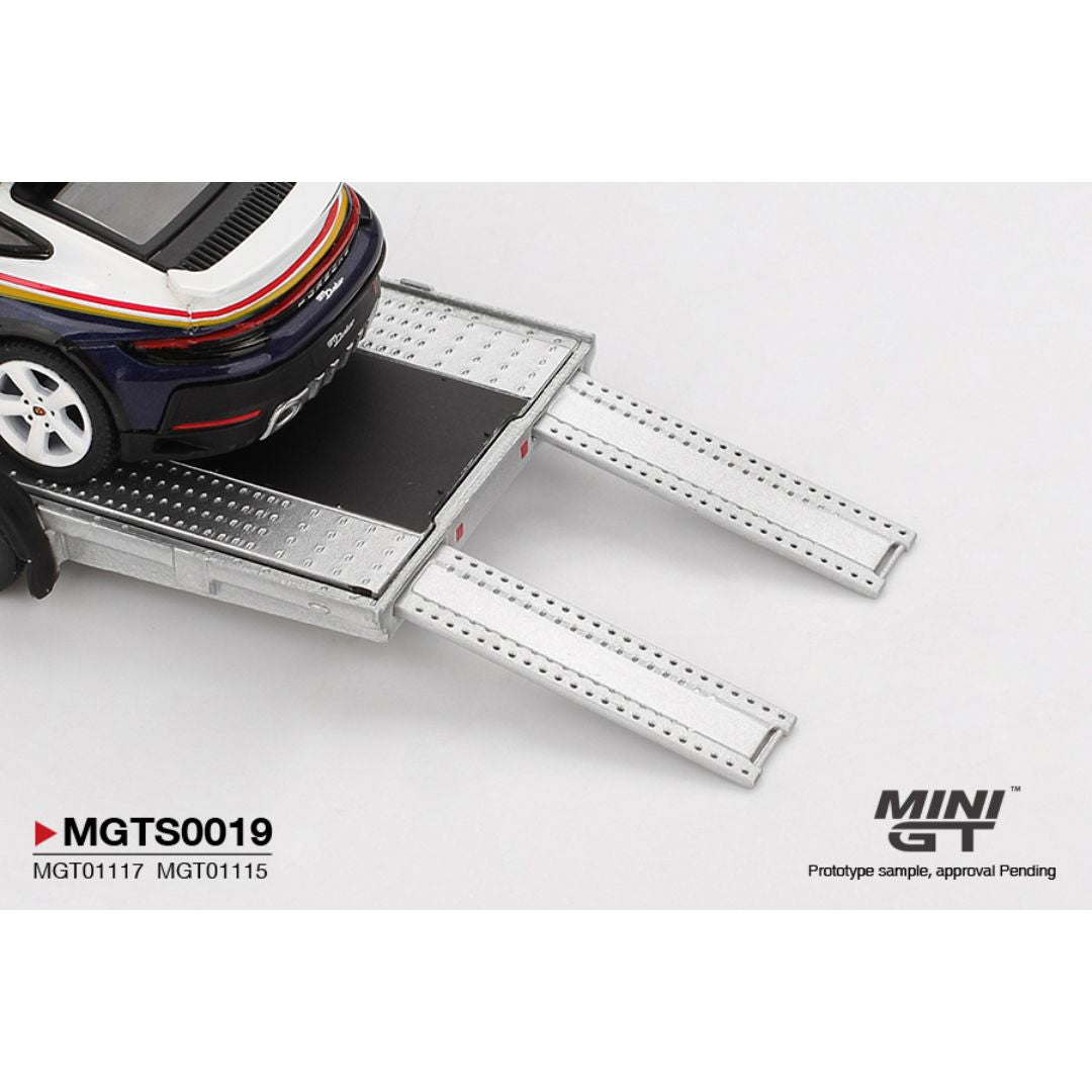 Porsche 911 Dakar 718 Volkswagen Id Buzz Porsche Centrum Gel 1:64 Diecast Car By Mini Gt