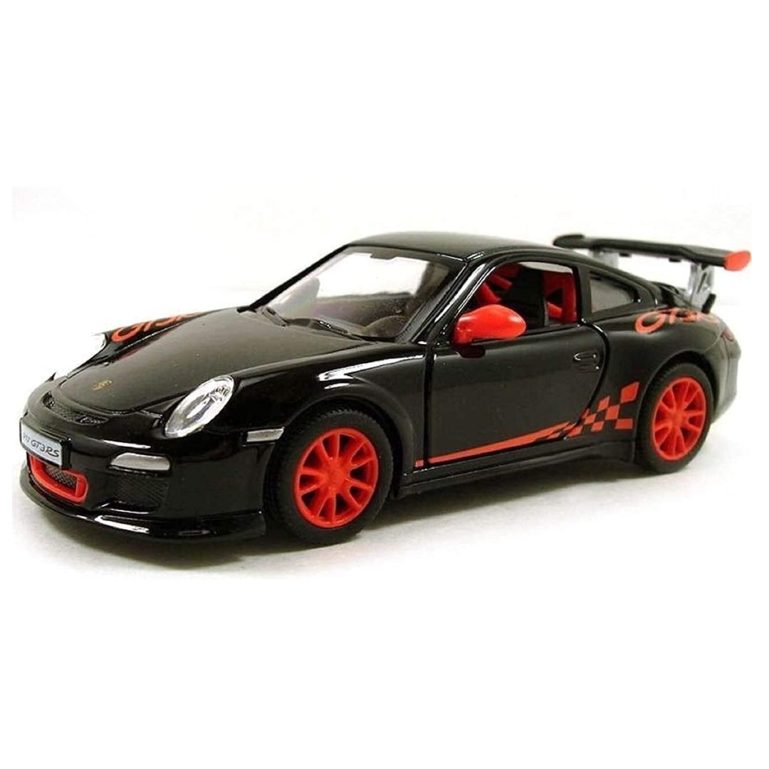 Black Porsche 911 GT3 RS (997) 1:36 Scale Die-Cast Car by Kinsmart -Kinsmart - India - www.superherotoystore.com