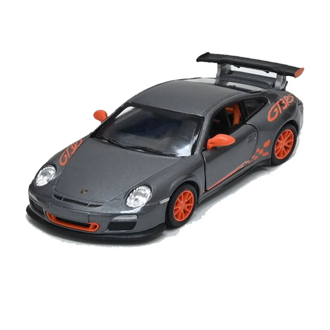Grey Porsche 911 GT3 RS (997) 1:36 Scale Die-Cast Car by Kinsmart -Kinsmart - India - www.superherotoystore.com