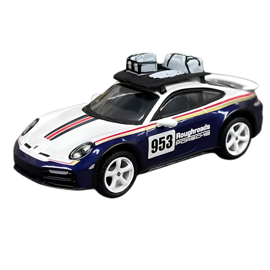 Porsche 911 Darkar (992) Rallye Design Package 1:64 Scale Die-Cast Car By Sparky -Sparky - India - www.superherotoystore.com