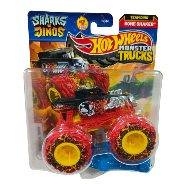 Shark Vs Dinos Bone Shaker Monster Truck by Hot Wheels