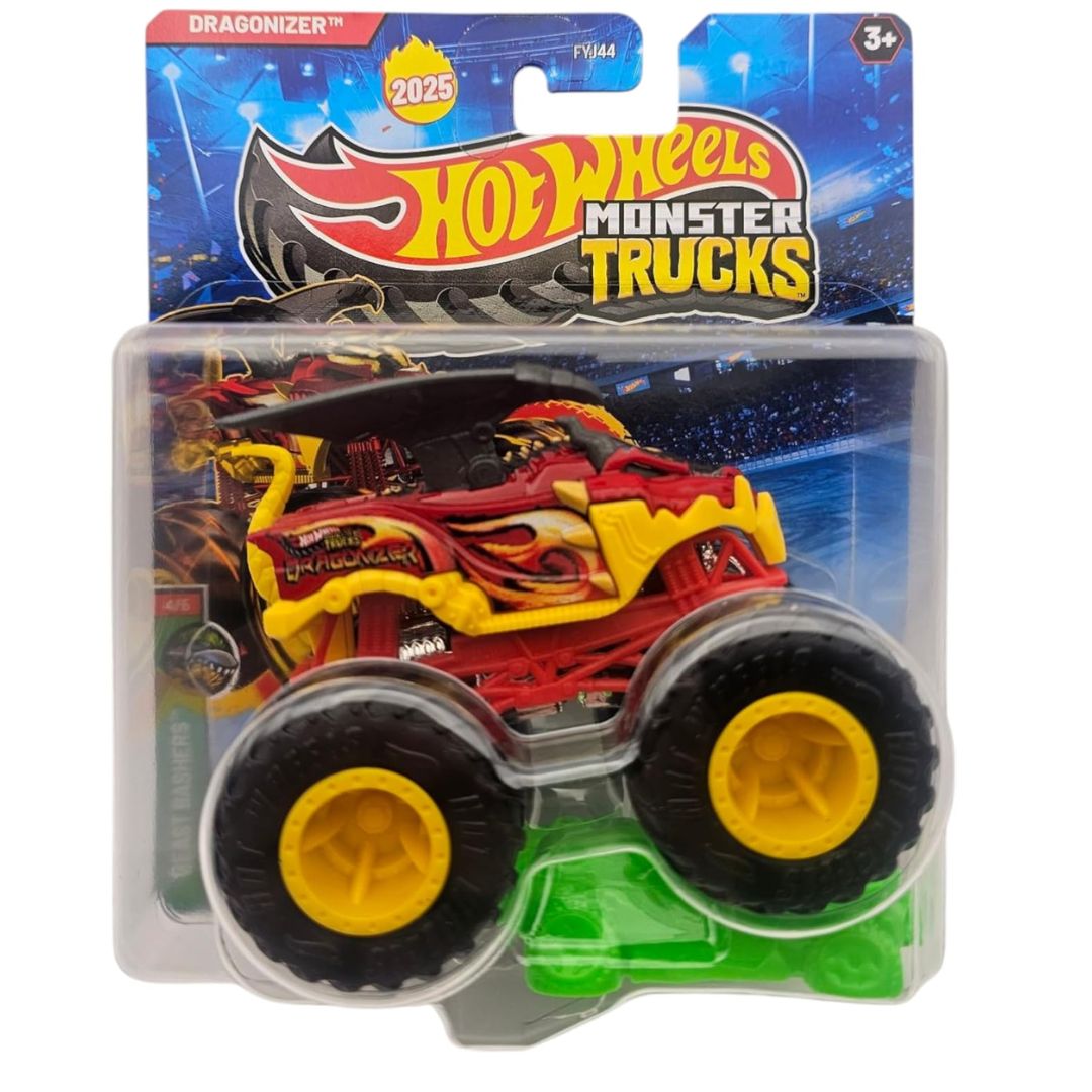 Red Dragonizer Monster Truck by Hot Wheels