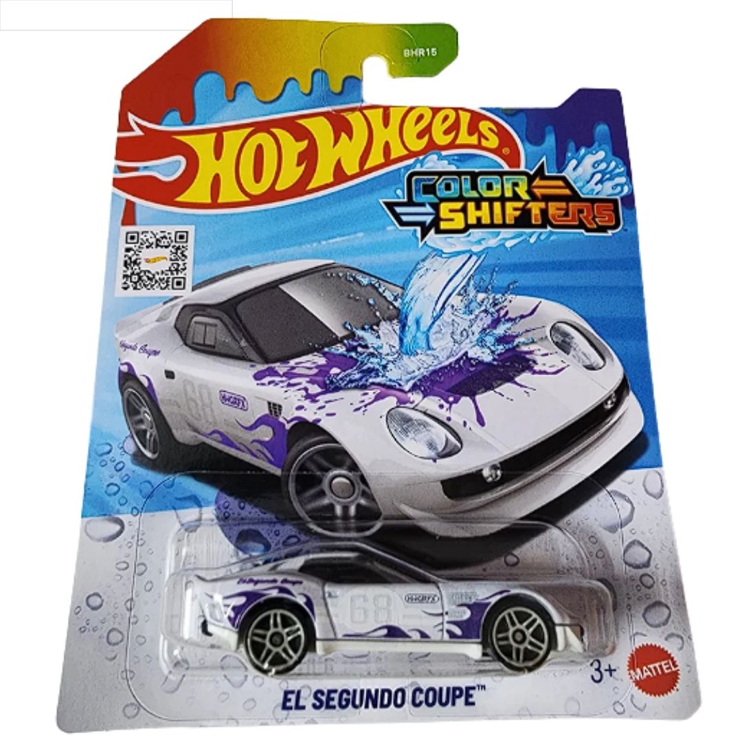 Colour Changers White El Segundo 1:64 Scale Die-Cast Car by Hot Wheels