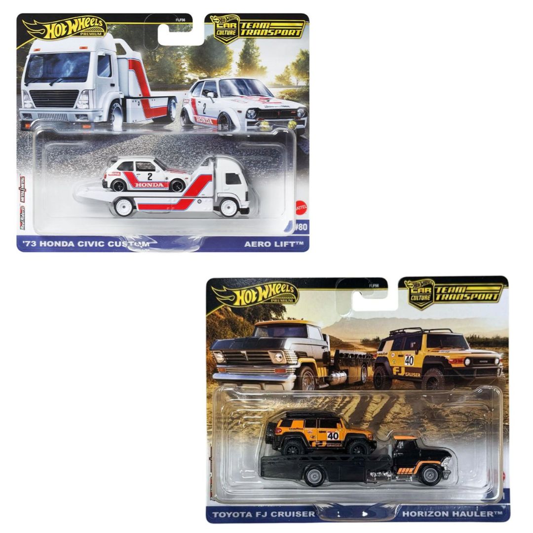 Team Transport Case 1 2 Pack By Hot Wheels