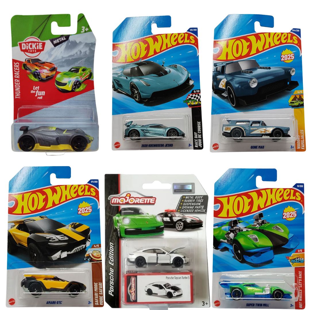 1:64 Scale Die-Cast Car Set 4 -Hot Wheels - India - www.superherotoystore.com