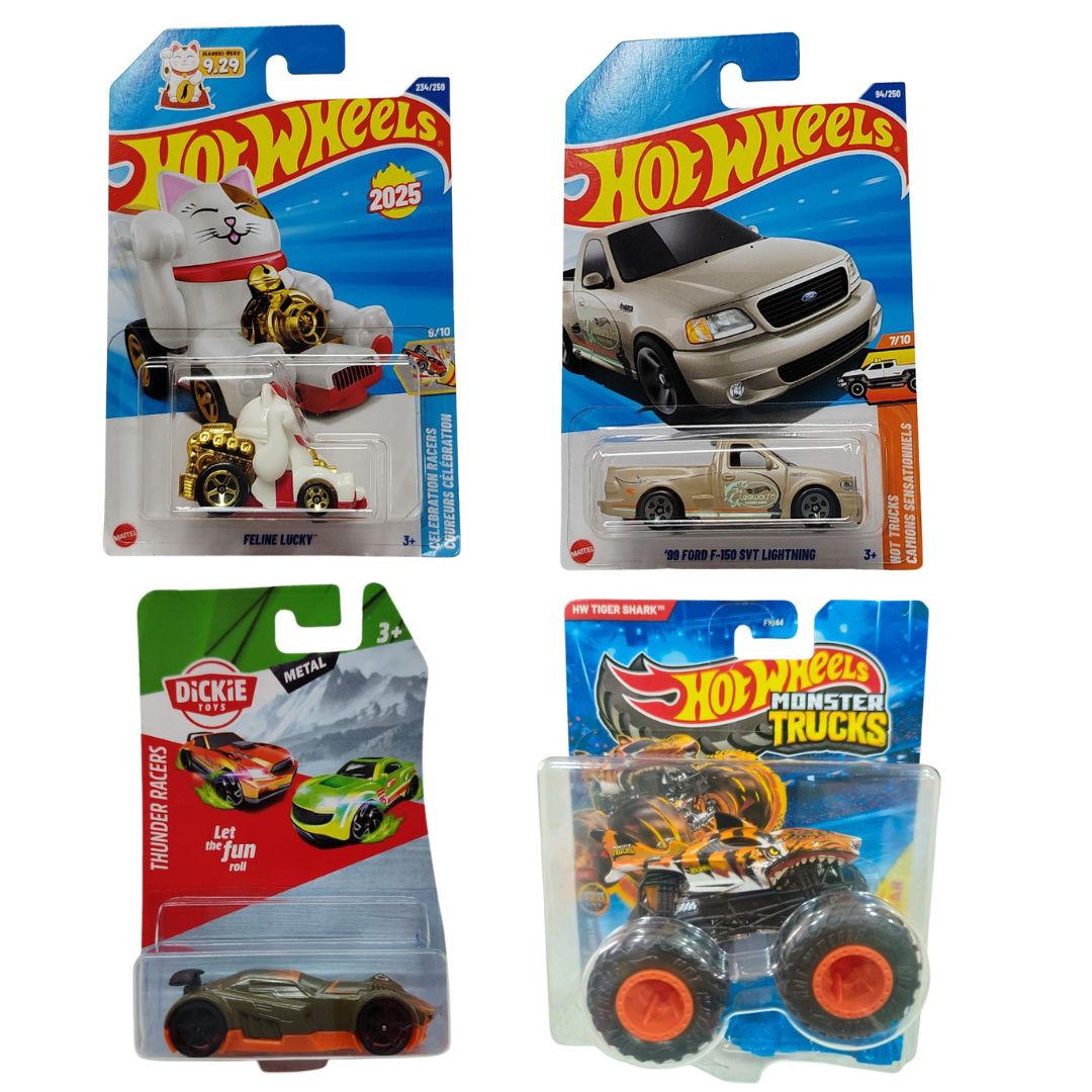 1:64 Scale Die-Cast Car Set 6 -Hot Wheels - India - www.superherotoystore.com