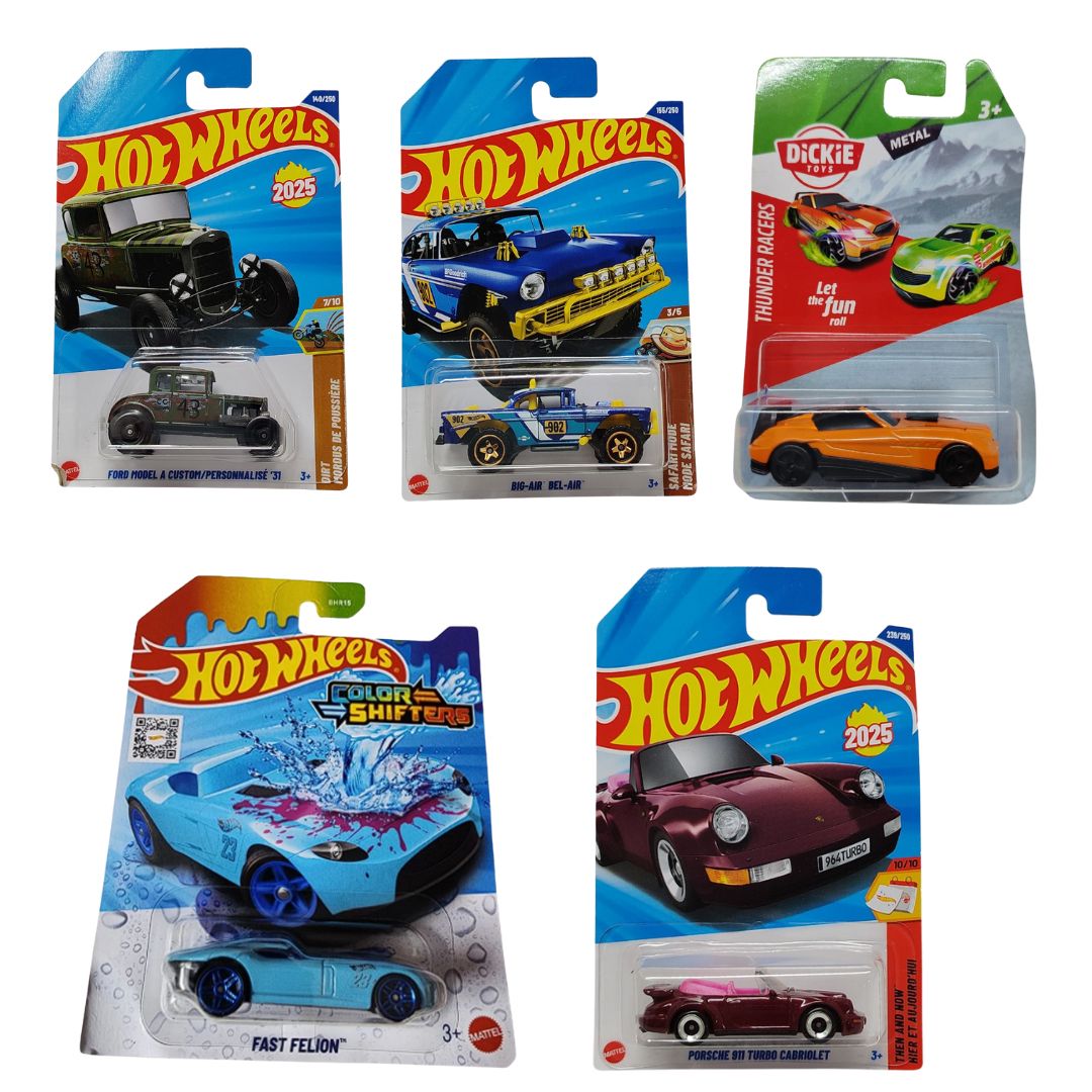 1:64 Scale Die-Cast Car Set 8 -Hot Wheels - India - www.superherotoystore.com