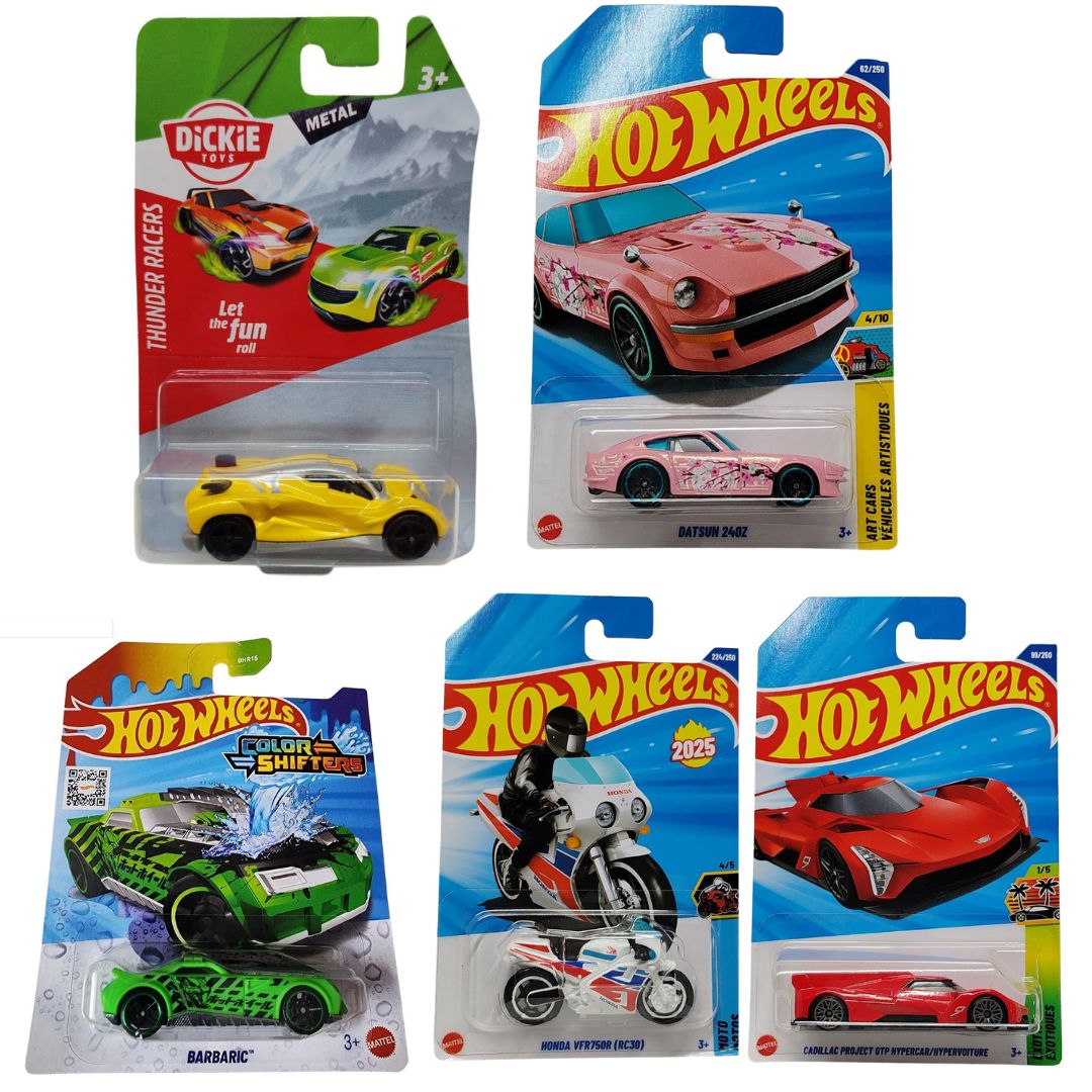 1:64 Scale Die-Cast Car Set 10 -Hot Wheels - India - www.superherotoystore.com