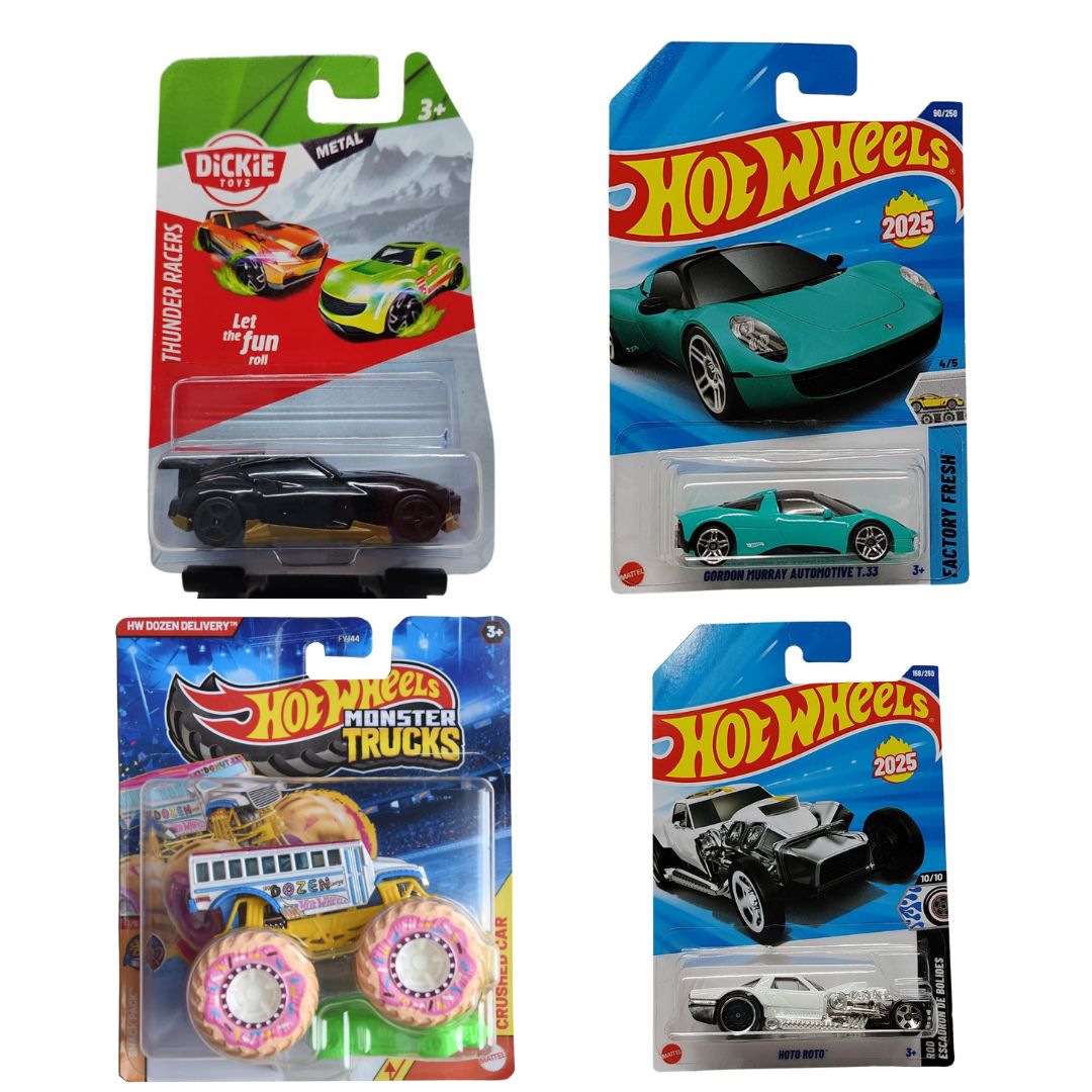 1:64 Scale Die-Cast Car Set 12 -Hot Wheels - India - www.superherotoystore.com