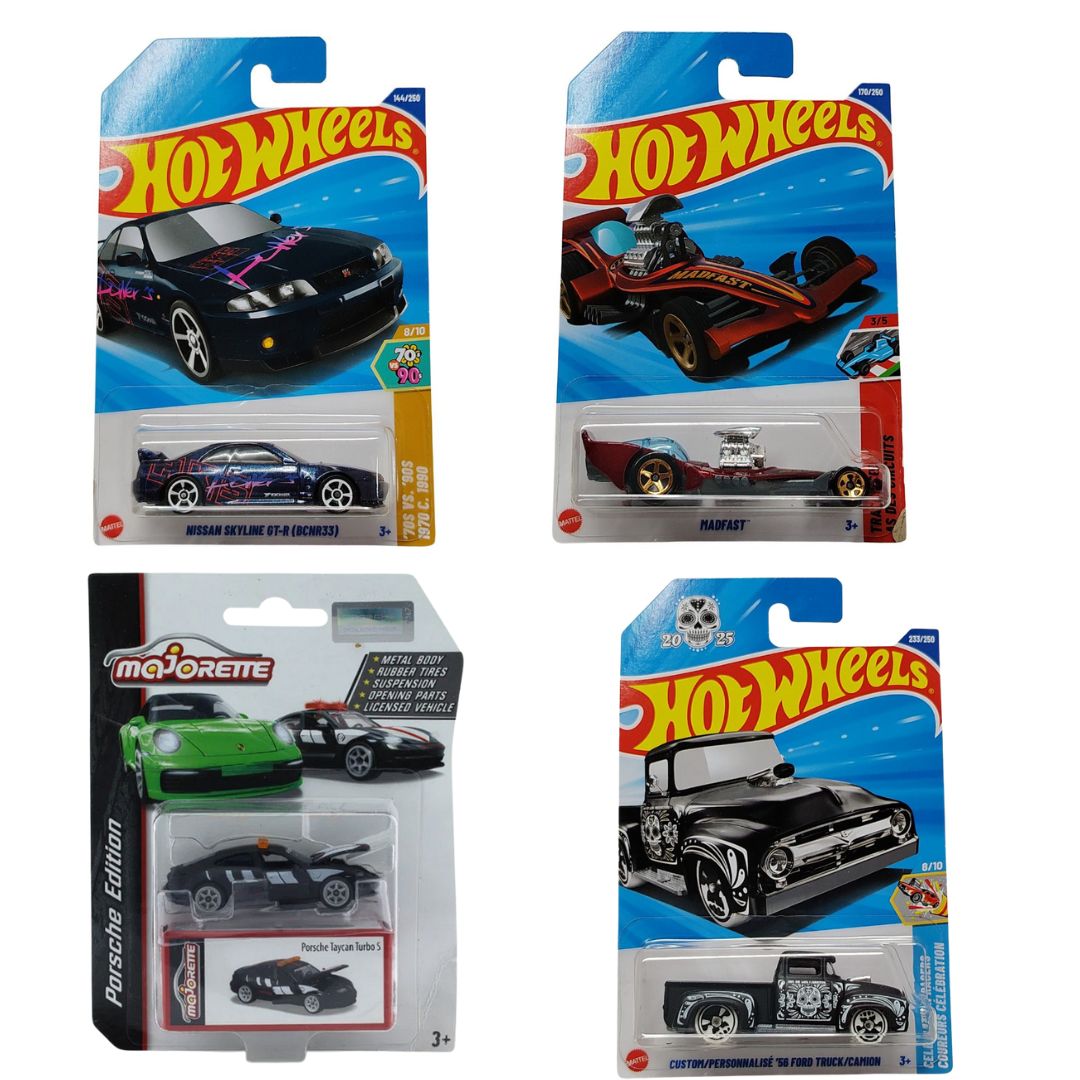 1:64 Scale Die-Cast Car Set 16 -Hot Wheels - India - www.superherotoystore.com