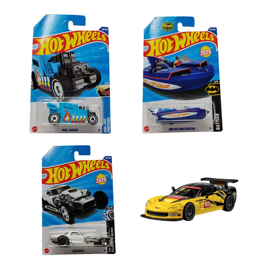 1:64 Scale Die-Cast Car Set 20 -Hot Wheels - India - www.superherotoystore.com