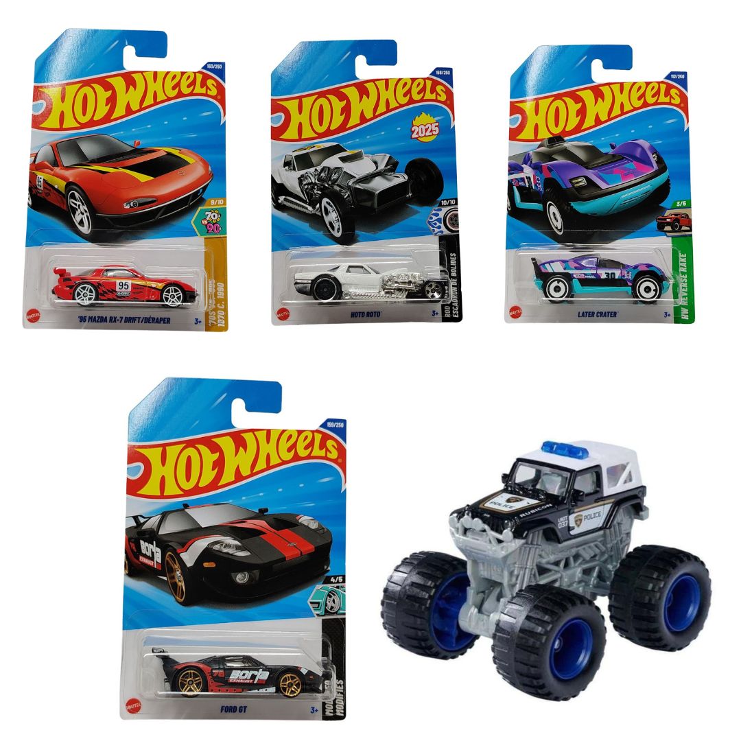 1:64 Scale Die-Cast Car Set 25