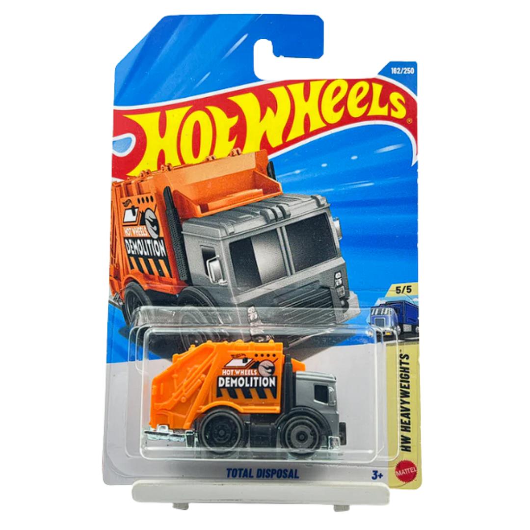 Orange HW Heavy Weights Total Disposal (162/250) 1:64 Scale Die-Cast Car By Hot Wheels -Hot Wheels - India - www.superherotoystore.com
