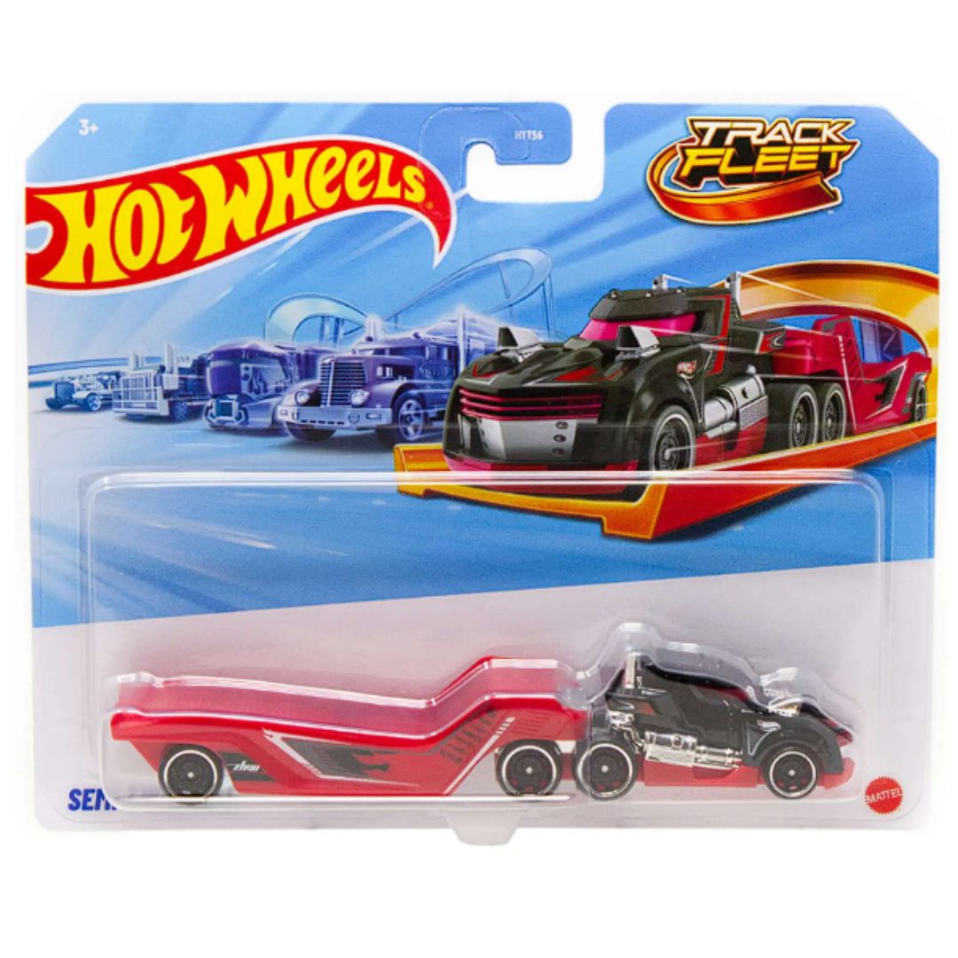 Track Fleet Semi Twin Mill 1:64 Scale Die-Cast Car By Hot Wheels -Hot Wheels - India - www.superherotoystore.com