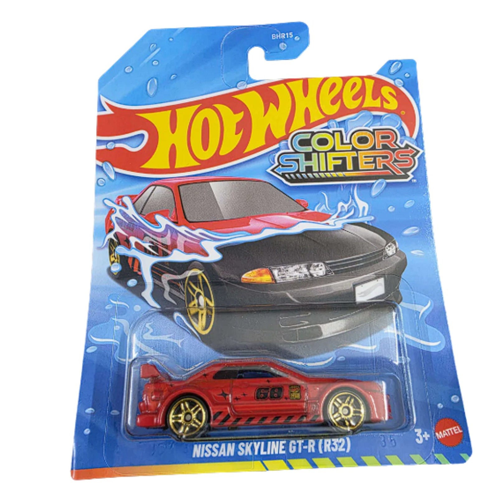 Colour Shifters Nissan Skyline GT-R (R32) 1:64 Scale Die-Cast Car By Hot Wheels