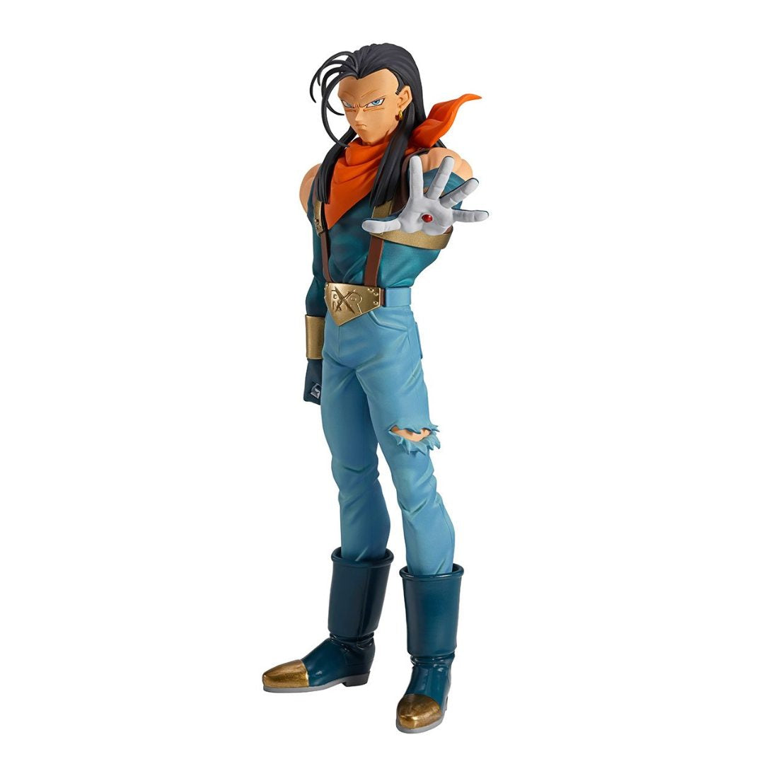 Dragon Ball Gt Super Android 17 Gt Masterlise Ichibansho Statue By Bandai -Bandai - India - www.superherotoystore.com