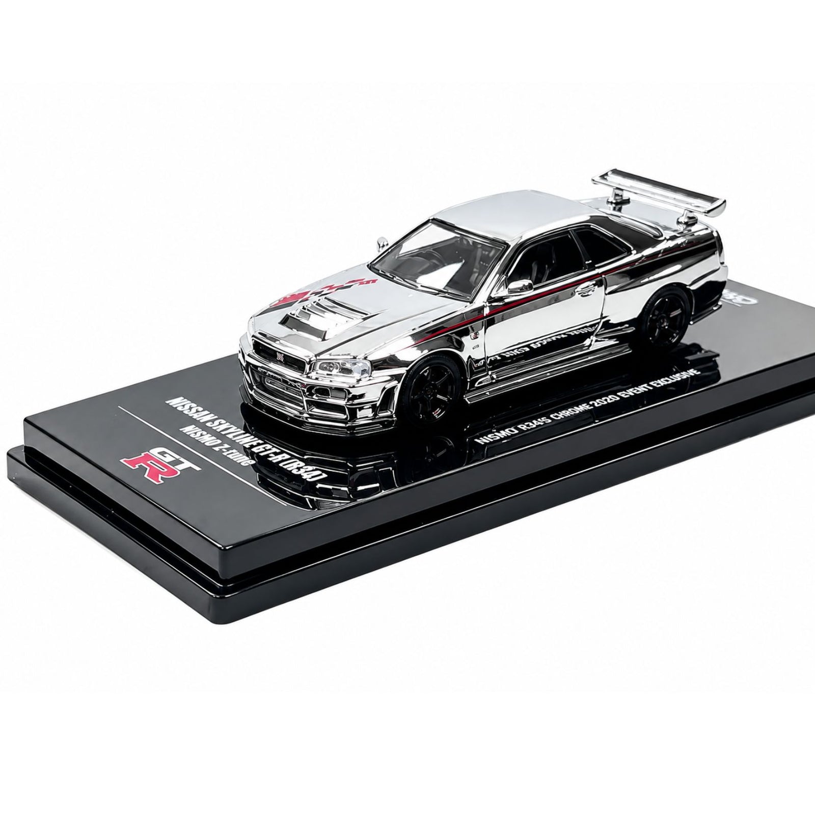 Nismo R-Tune Silver Chrome 1:64 Diecast Car By Inno64