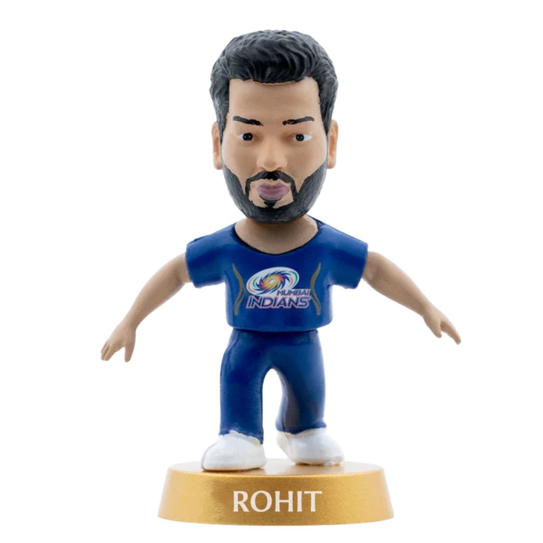 Mumbai Indians - MI - Rohit Sharma Figure by Cricket Icons -Cricket Icons - India - www.superherotoystore.com