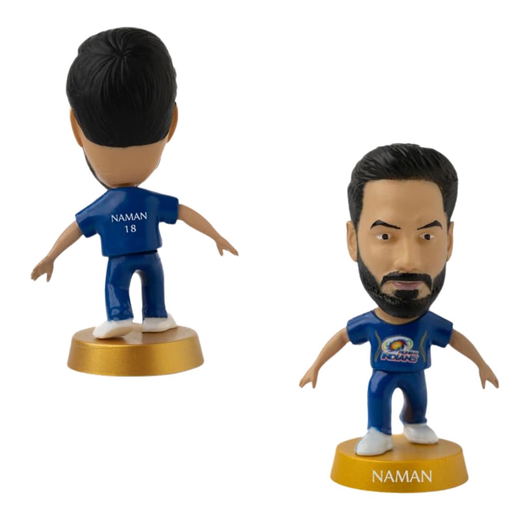 Mumbai Indians - MI - Naman Dhir Figure by Cricket Icons -Cricket Icons - India - www.superherotoystore.com