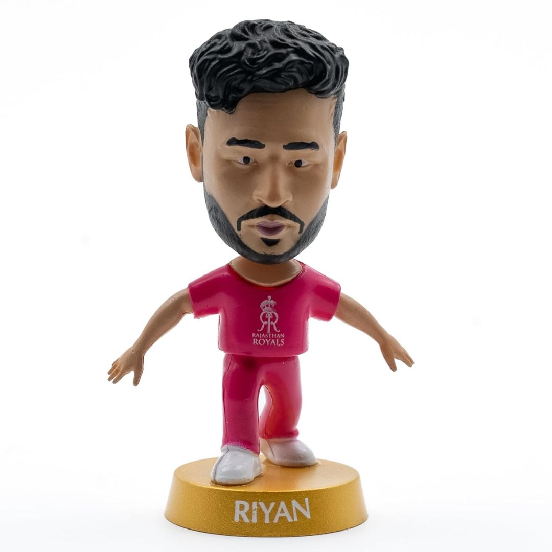 Rajasthan Royals - RR - Riyan Parag Figure by Cricket Icons -Cricket Icons - India - www.superherotoystore.com
