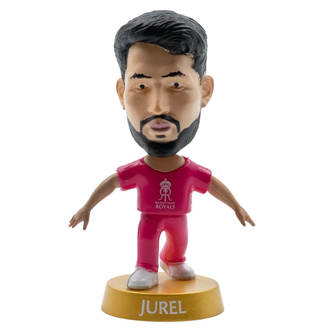Rajasthan Royals - RR - Dhruv Jurel Figure by Cricket Icons -Cricket Icons - India - www.superherotoystore.com