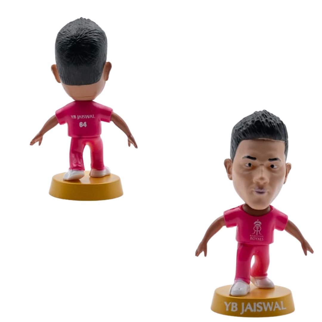 Rajasthan Royals - RR - Yashasvi Jaiswal Figure by Cricket Icons -Cricket Icons - India - www.superherotoystore.com