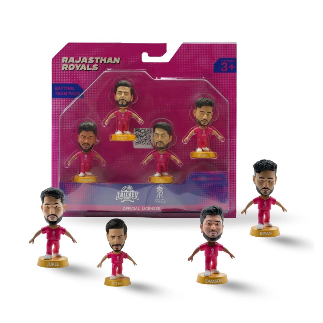 Rajasthan Royals - Cricket Icons RR Collectable team pack Figure by Cricket Icons