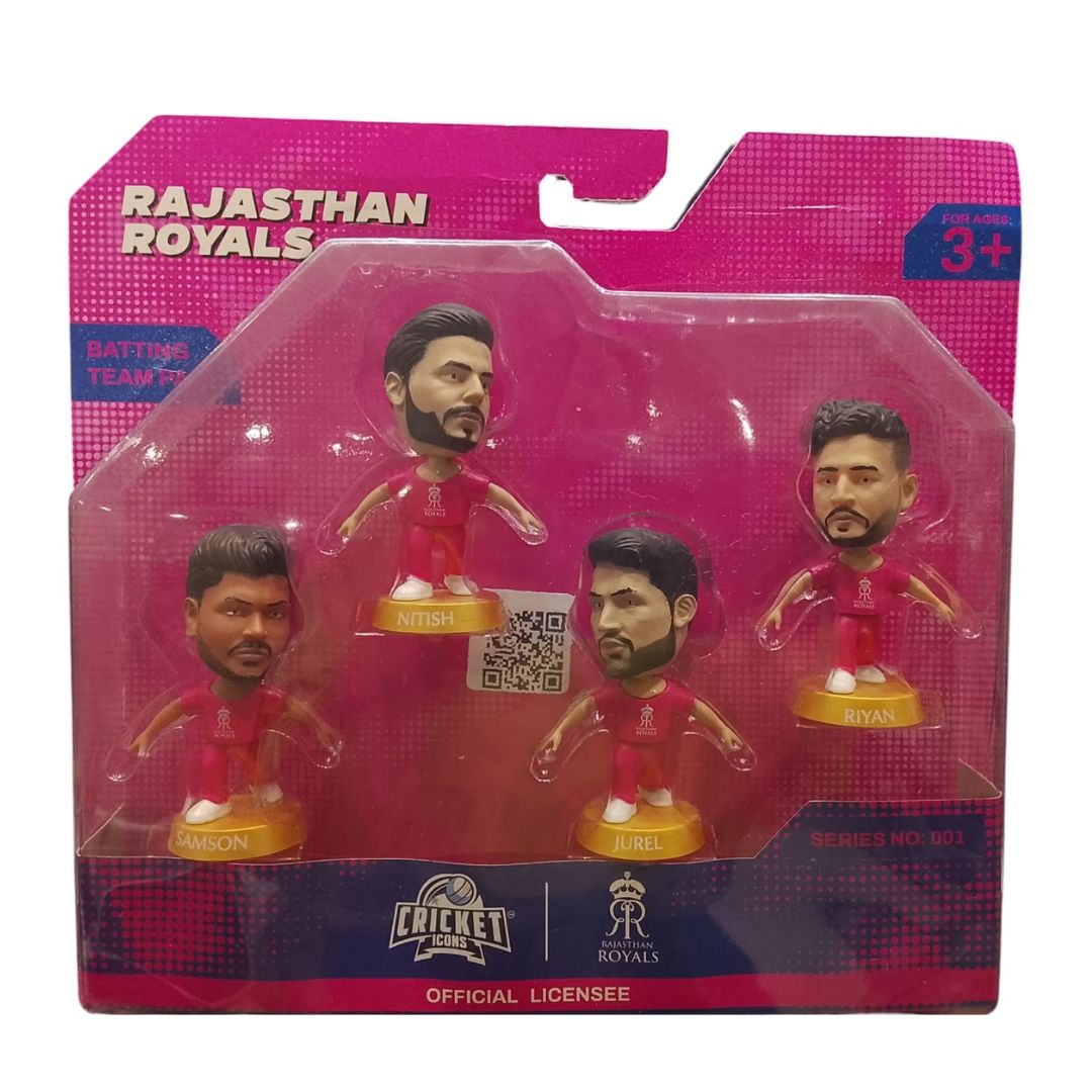 Rajasthan Royals - Cricket Icons RR Collectable VERSATILE team pack Figure by Cricket Icons