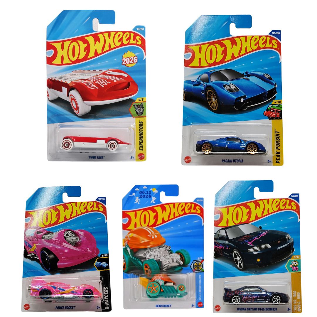 1:64 Scale Die-Cast Mix Set 190 -Hot Wheels - India - www.superherotoystore.com